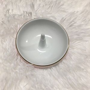 Kate Spade pink ring dish Lenox